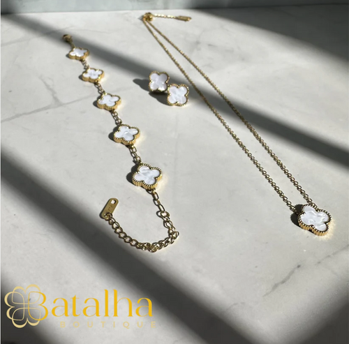 Clover Set-Gold
